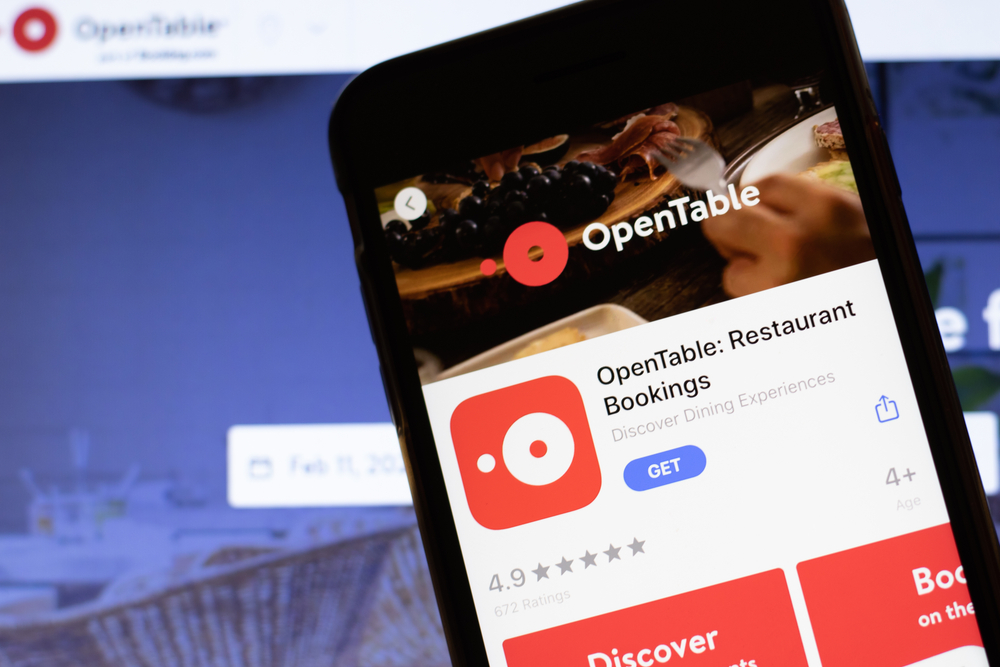 OpenTable data breach cell phone alert